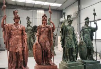 武士雕塑厂家，欧式人物雕塑，仿古武士雕塑厂
