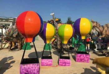 气球雕塑厂家，彩绘景观摆件，广场玻璃钢气球雕塑