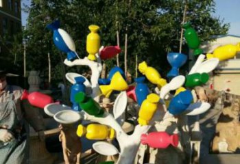 公园糖果景观雕塑小品