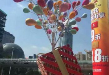 创意气球雕塑 园林气球雕塑 丰收主题摆件
