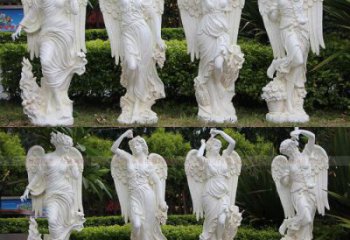 广场四季女神雕塑 公园民俗雕塑 抽象摆件