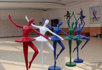 园林舞蹈雕塑厂家 大型跳舞雕塑 中式女孩雕塑