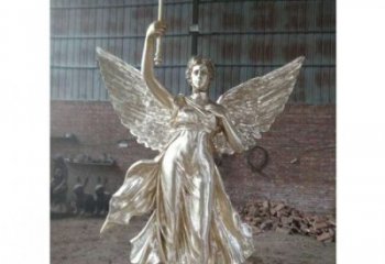 彩绘和平女神雕塑厂 现代人物雕塑 公园欧式雕塑